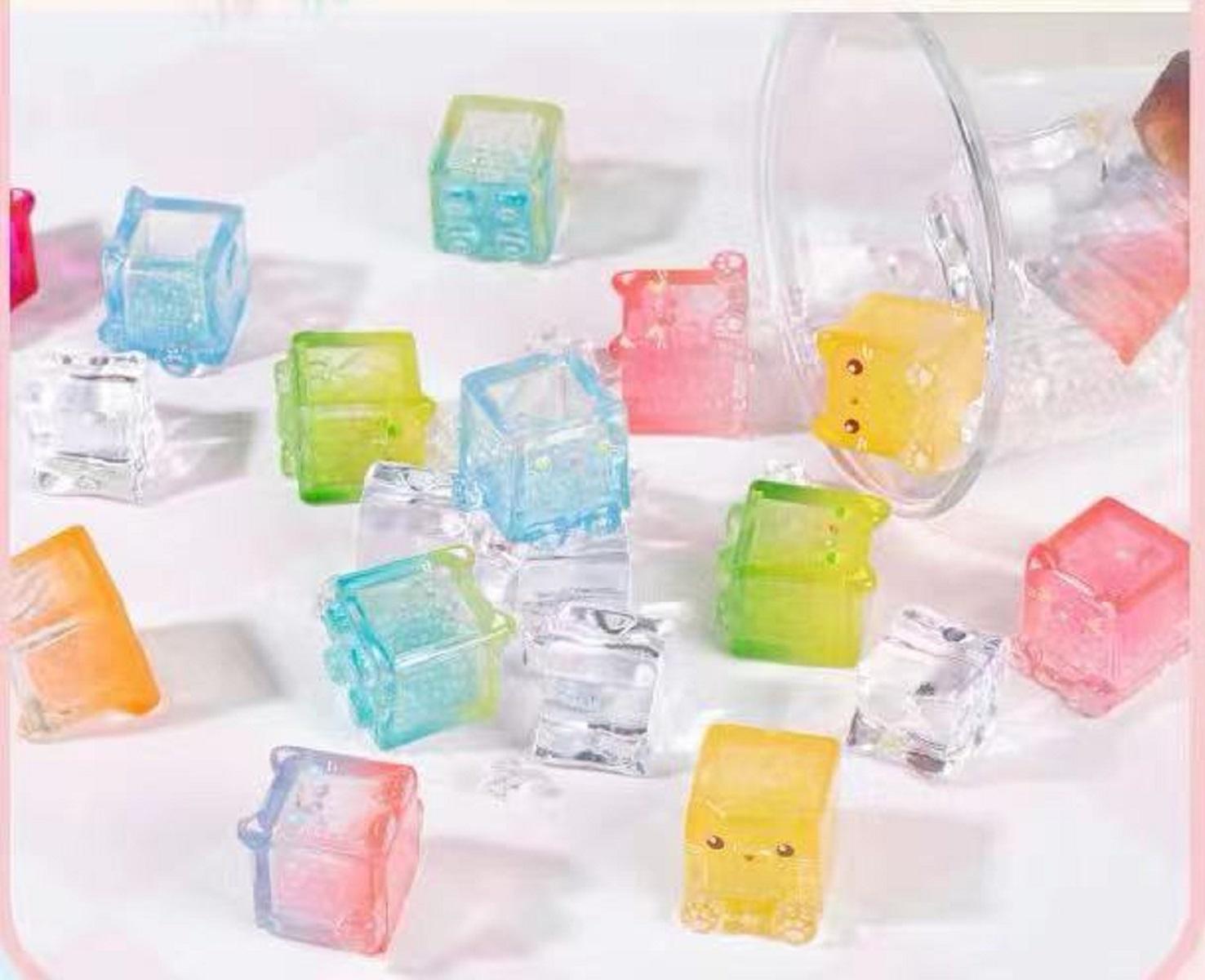 square cat doll mystery box