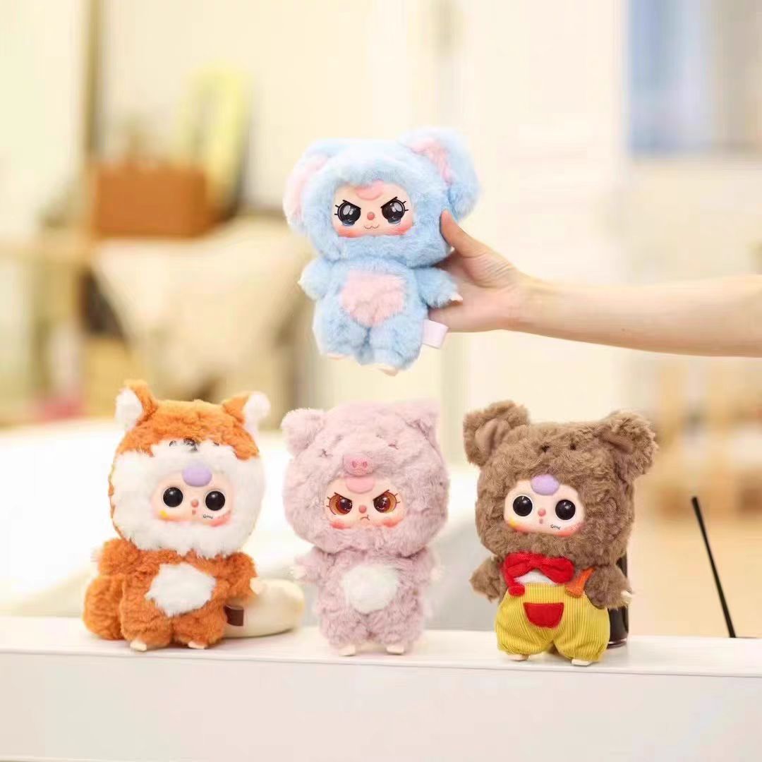 Baba Three Baby Three V3 Animal Party Series Plush blind box – tknoveltyshop