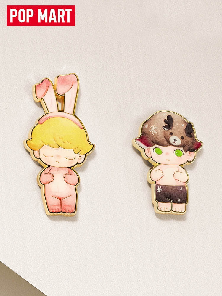 Dimoo Retro Series - Badge doll mystery box