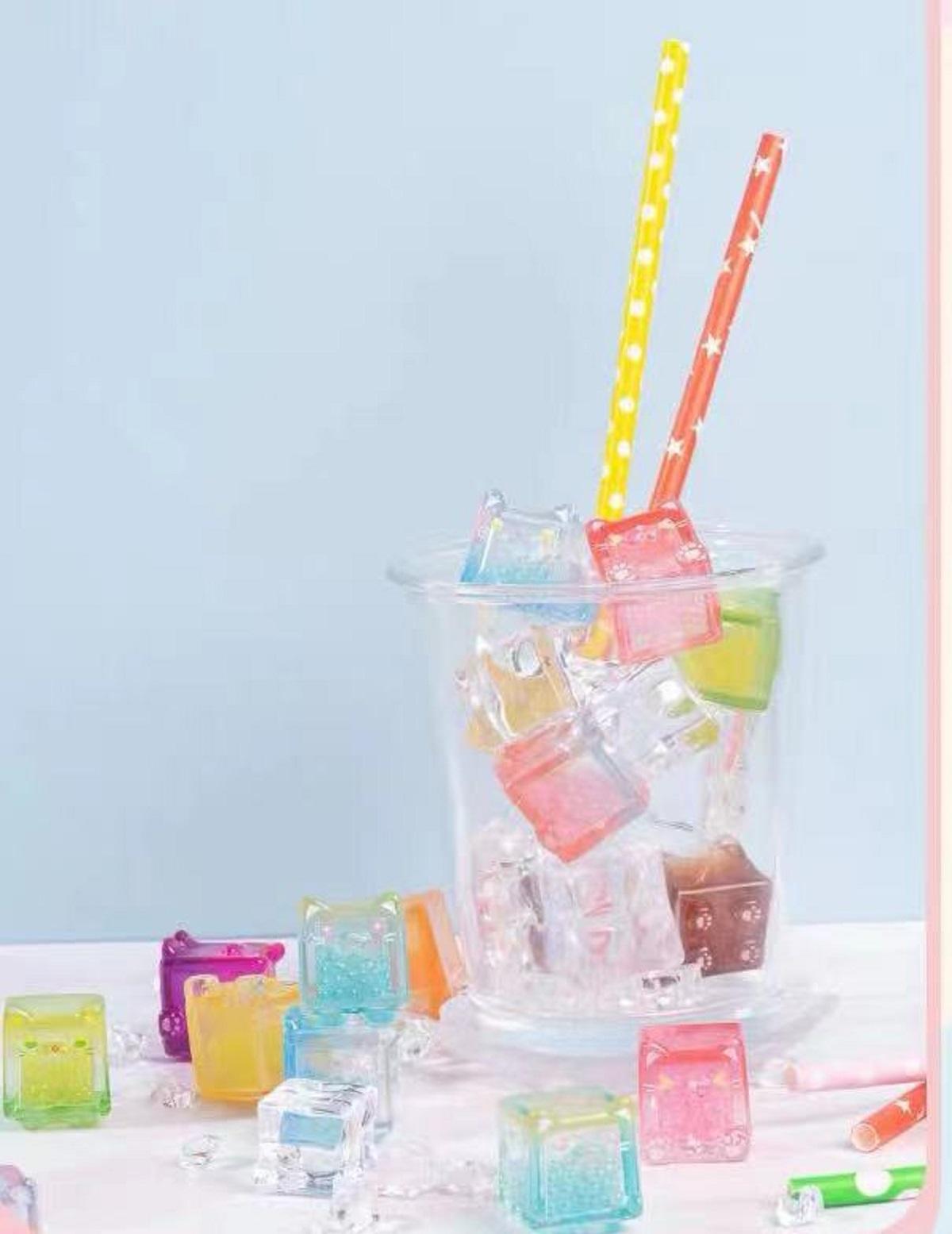 square cat doll mystery box