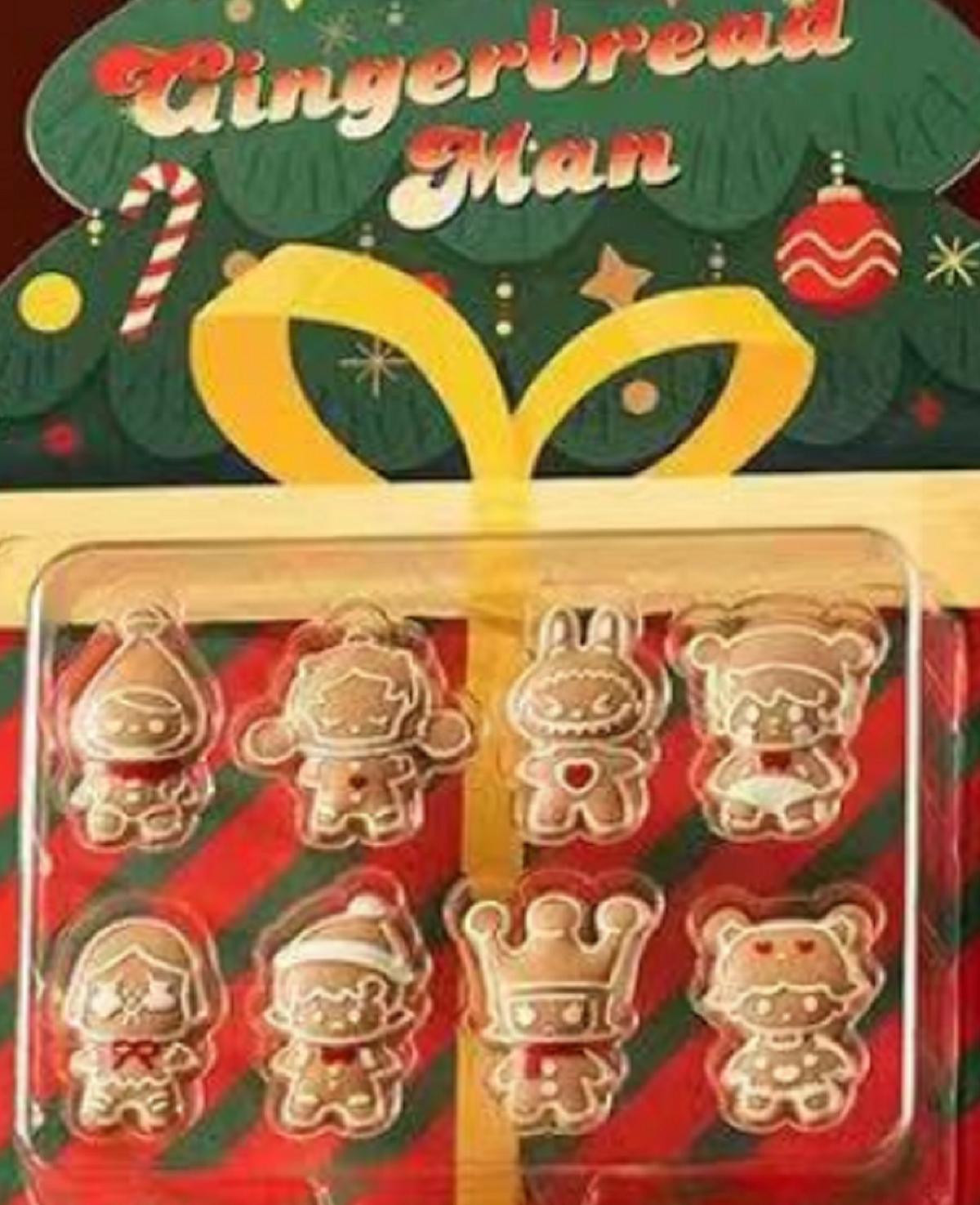 Gingerbread  man doll mystery box