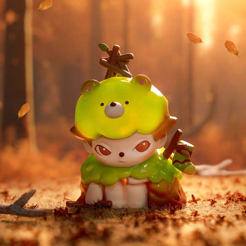 DIMOO letters from snowman doll mystery box