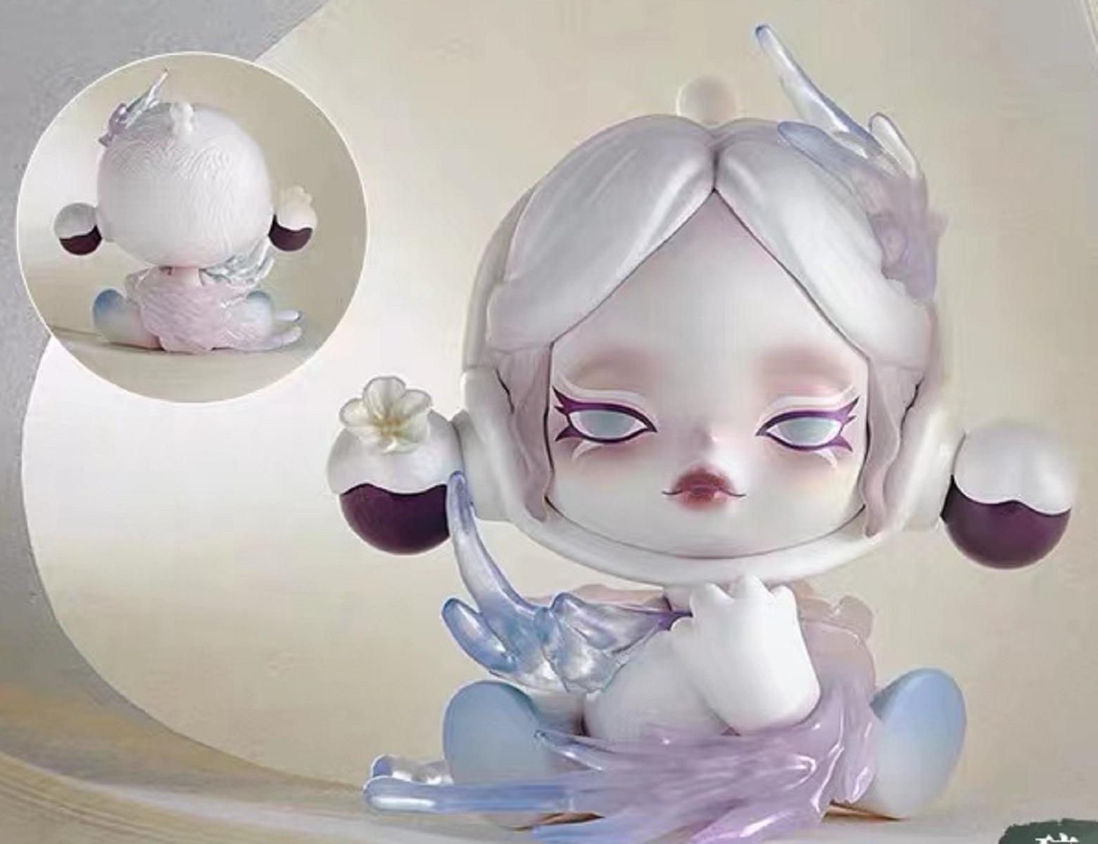 skullpanda courtyard ink plum doll mystery box