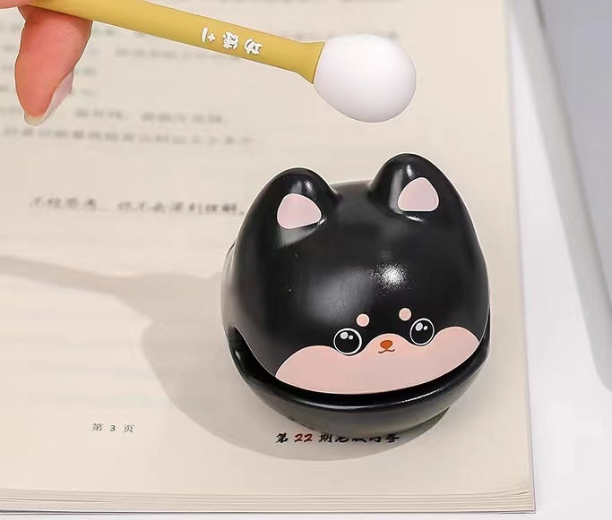 wooden fish cat doll mystery box