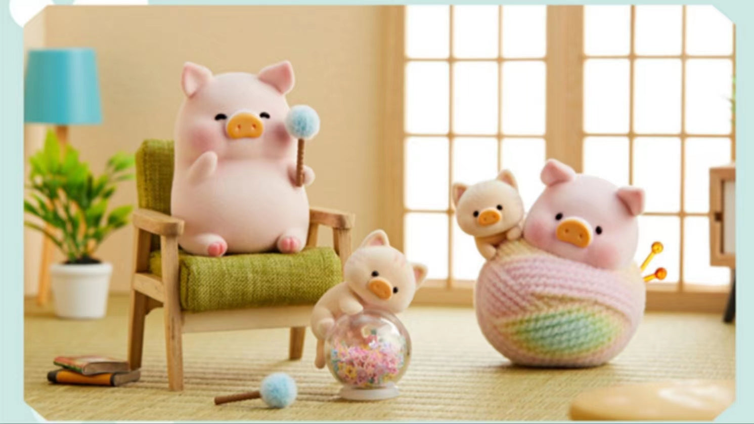 Lulu the Piggy Caturday Series doll mystery box