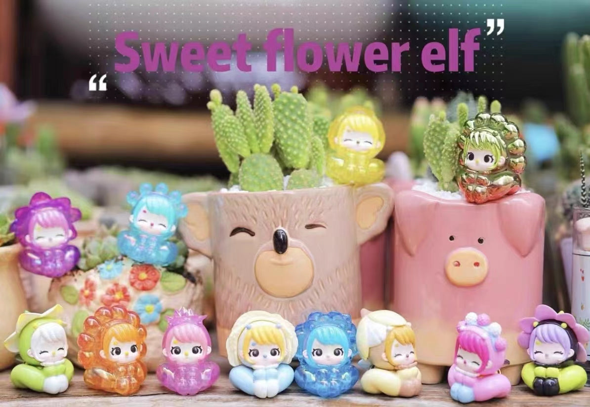 Sweet flower elf doll mystery box