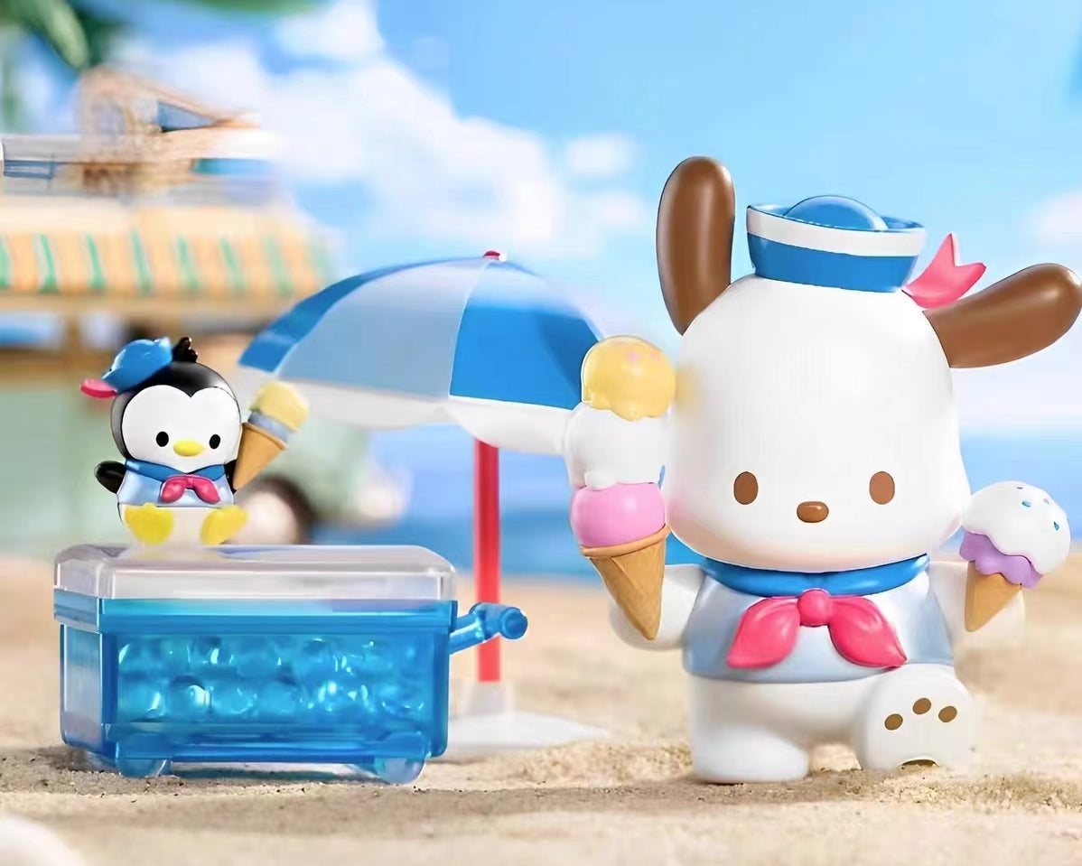 Pochacco Holiday Beach doll mystery box