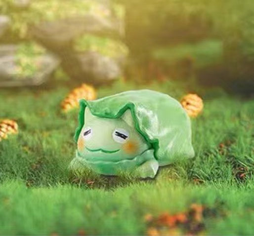 Vegetable Elf Small lying dish Series bean doll mystery box