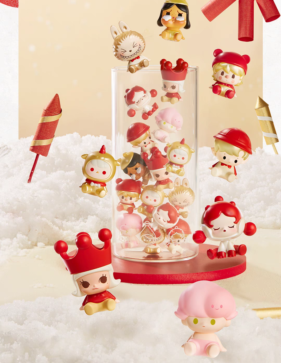 Popbean Sitting Posture 2024 Happy New Year Serise doll