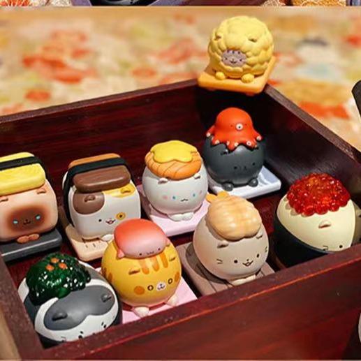 cat sashimi doll mystery box