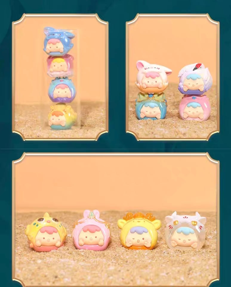 ZAIZAI dream into Dunhuang Granule mini bean series doll